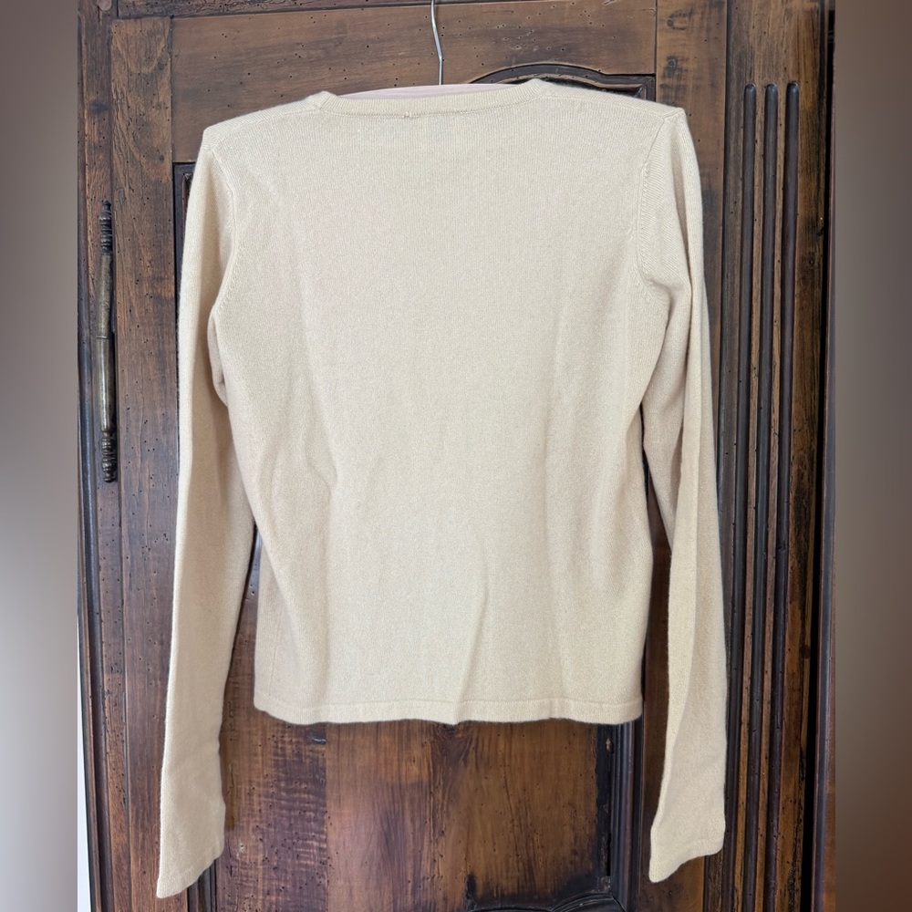 TSE Cashmere Cream Sweater size S - Picture 2 of 5